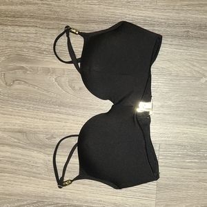 Black Push-up Bikini Top - 32B